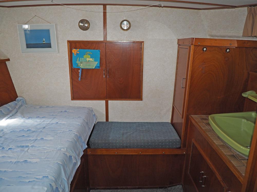 Achterkajuit, Accommodatie